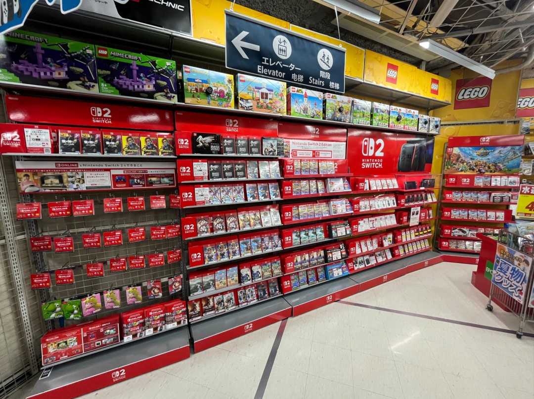 任天堂允许日本零售商在Switch2上实现更高的利润率
