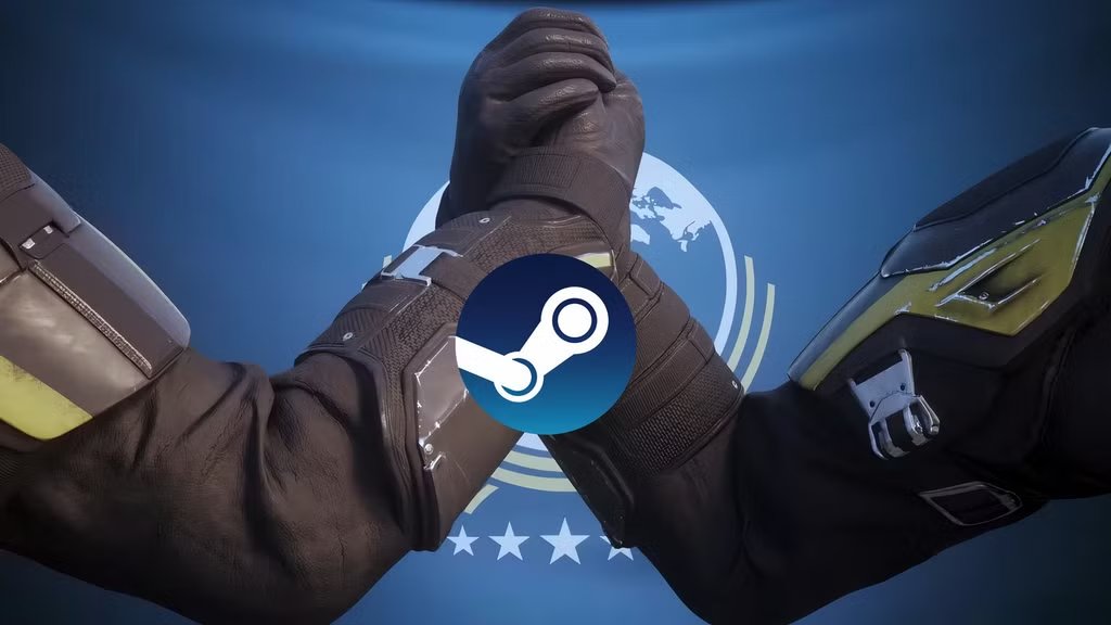 《绝地潜兵2》部分玩家发起了“正义刷评论”活动来证明游戏的正确性
