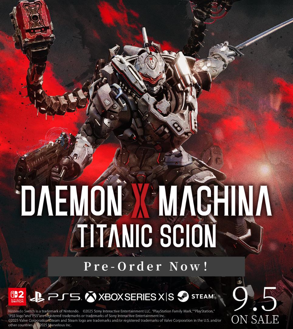 《机甲战魔 神话之裔》《机甲动作游戏》下载版现已开放预购！数字豪华版与各种特别版信息同步发布
