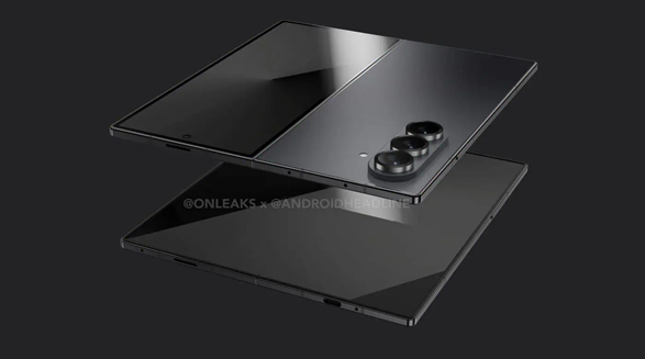 三星GalaxyZ折痕7机模曝光折叠厚度仅9毫米
