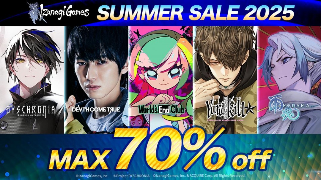 夏季超级特卖首秀！《World's End Club》等热门游戏最高30%折扣！
