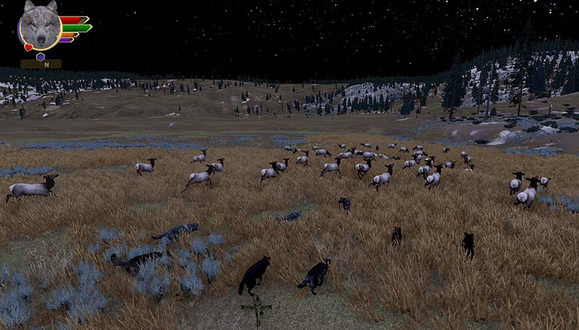 野狼谜踪：周年纪念版 / WolfQuest: Anniversary Edition v2.0.2 游戏截图 cf835ebbb63475e0b46ff64b630debe7