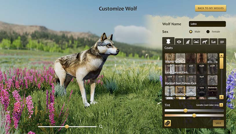 野狼谜踪：周年纪念版 / WolfQuest: Anniversary Edition v2.0.2 游戏截图 808b2c1d112ecde56bf15556cfbe13c6