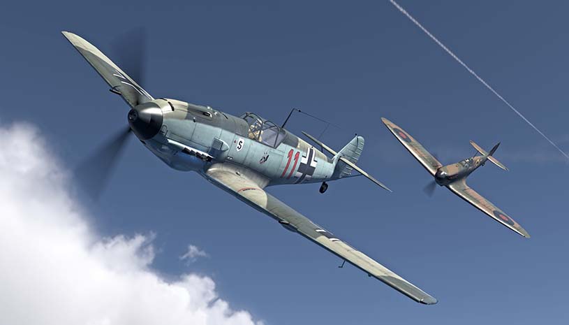 伊尔2：多佛白崖闪电版 / IL-2 Sturmovik: Cliffs of Dover Blitz Edition v5.047 游戏截图 131271765ef91dff591c6fb64c58cb92