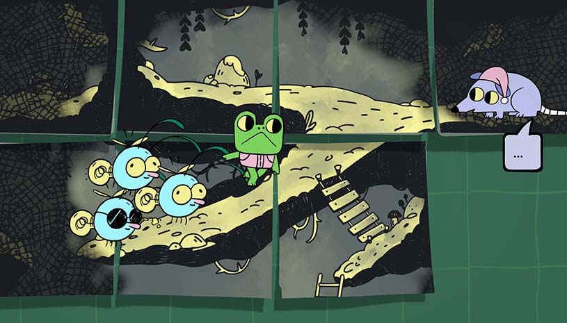 呱呱归家记 / Walk The Frog 游戏截图 b9402eb037c42e665ae7f7f629c590bf