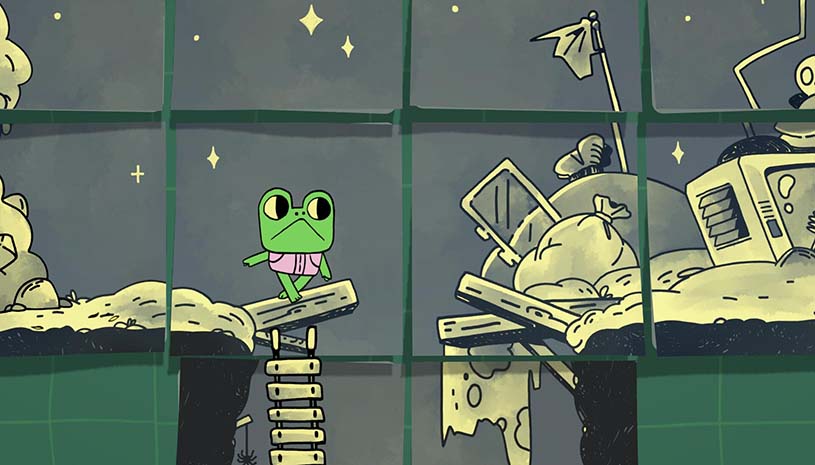 呱呱归家记 / Walk The Frog 游戏截图 cde2edf2b243c3faf81e769f05f47f89