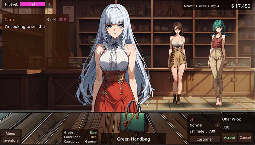 筹码迷情 / Pawn Pleasure v0.5.17 游戏截图 5054ae910ca58581cf071bca10b3be58