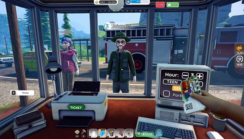 露营地经营 / Campsite Hustle! - Management Simulator 游戏截图 8d7ac145657b38388dea89ce5019c6d5