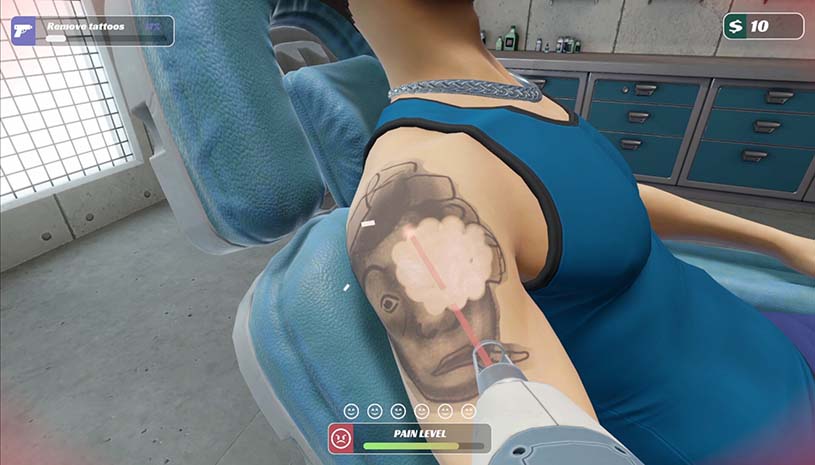 纹身清除模拟器 / Tattoo Removal Simulator 游戏截图 78518b30b3733b6ea59e422ba0d7e271