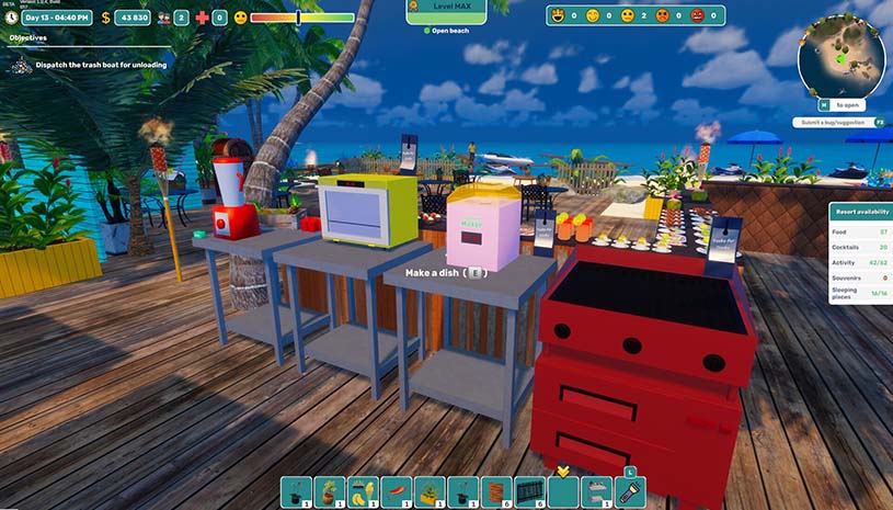 热带度假村经营模拟器 / Tropical Resort Simulator 游戏截图 dc2b21ea295cb7fc9f182c29afe0bbb6