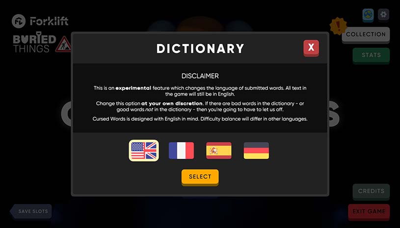 诅咒之语 / Cursed Words: The Word Game That Isn't 游戏截图 36726d0d18db075372f29acfc0d40698