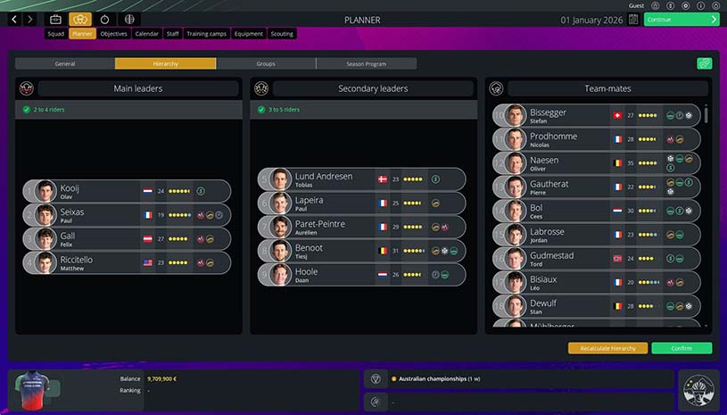 职业自行车队经理26 / Pro Cycling Manager 26 游戏截图 66248945657fc0d344b890f4ecc96b46