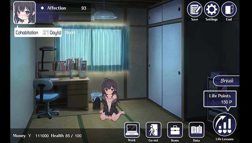 幸福家里蹲的养成方法 v2.1.1 游戏截图 68d9632bd5021087e2e7f7669ef77f5d
