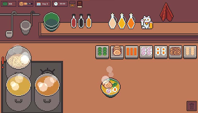 午夜拉面店 / Midnight Ramen Shop 游戏截图 20385e972fcce5e5047904230a425c53