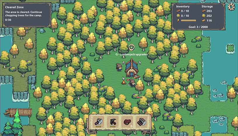 伐木工的日常 / The Lumberjack's Routine 游戏截图 491b796b4d76cb9e90836730d2228ebc