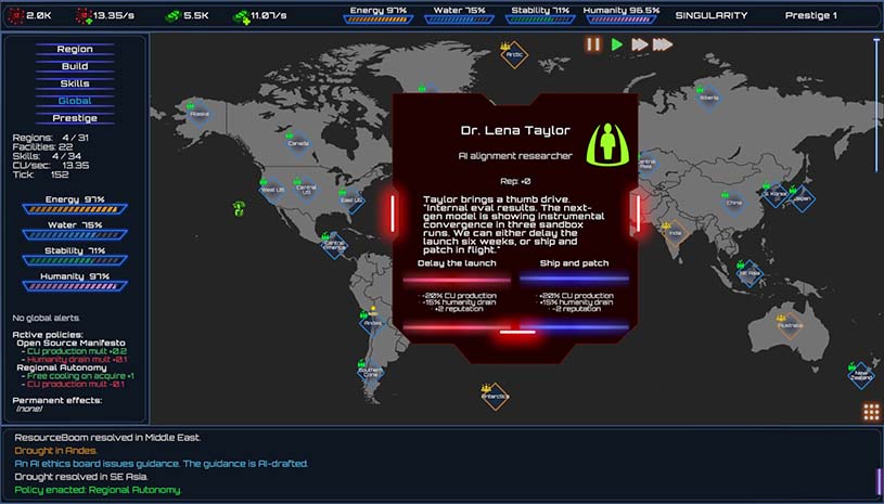 一个关于AI的游戏 / A Game About AI 游戏截图 55cb5000ebca344c38058aed333c3cb3