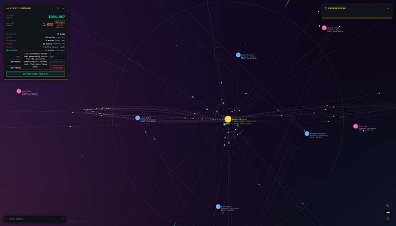 桌面空间:放置舰队 / Desk Space: Idle Spacefleet clicker 游戏截图 f1dae3fffed612a420539d1ad39f2e39