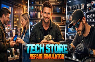 数码店维修模拟器 / Tech Store &amp; Repair Simulator 游戏封面