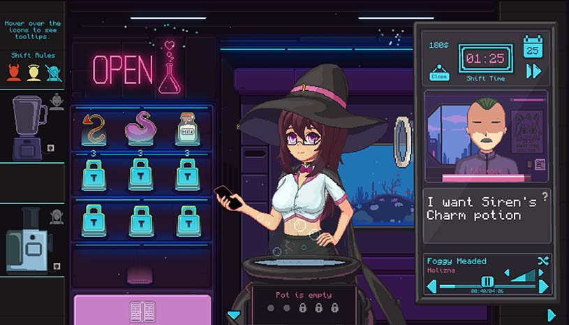 兼职女巫 / Part-Time Witch v1.01 游戏截图 402631a67a8a69fe5113e603f5c5adde