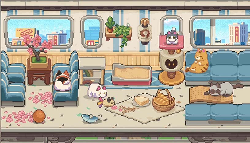 猫咪列车长 / Neko Station 游戏截图 84571cc13049af699d47cc791b49bf45