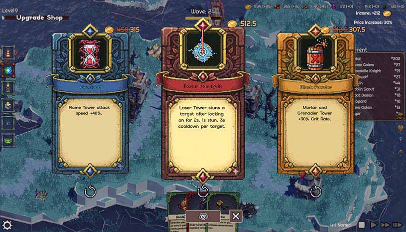 肉鸽领地:守卫方格 / Rogue Realm: Guardian Grids 游戏截图 4f1522250bd9db32147a5cf206157694