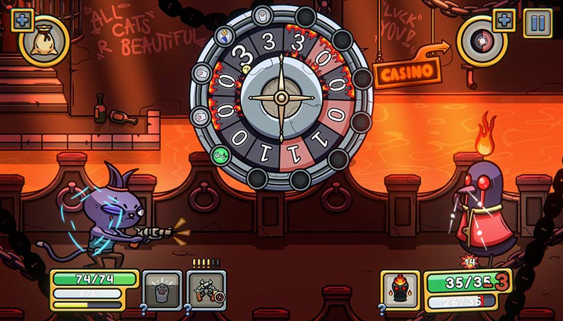 轮盘地牢 / Roulette Dungeon 游戏截图 3e7211ec04a3ca04905cf687515c3ba3