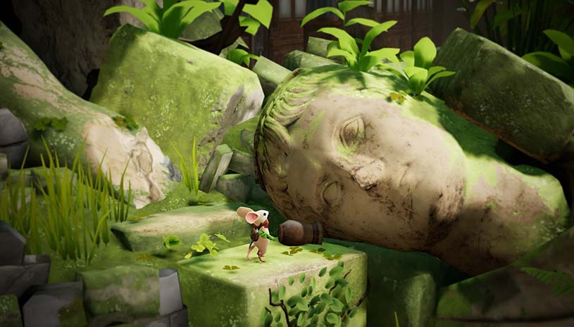 Moss:遗落圣物 / Moss: The Forgotten Relic 游戏截图 c7c1fc0c1f5b42a751b35f9b8a21fdcd