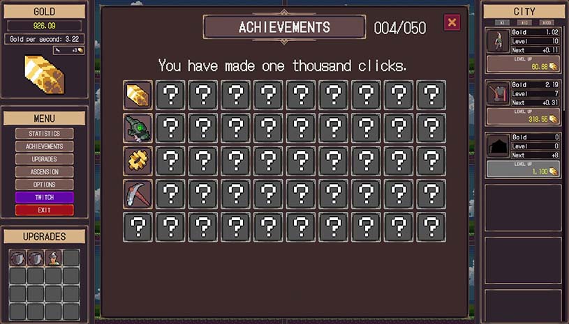 点击王国 / Clicker Kingdom 游戏截图 f480d8440a1a1b2d736b1e4309f79953