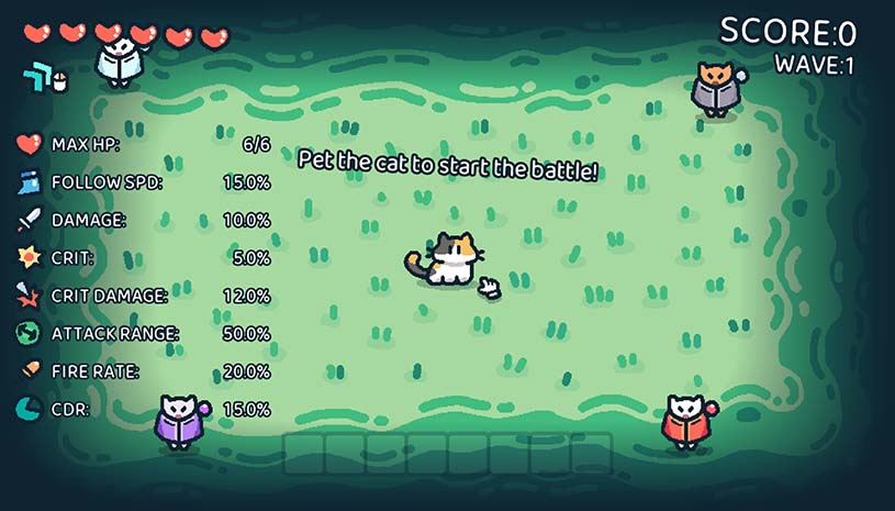 摸猫猫 / Pet the Cat 游戏截图 377e70c75c44383ccb842b09cd269a57