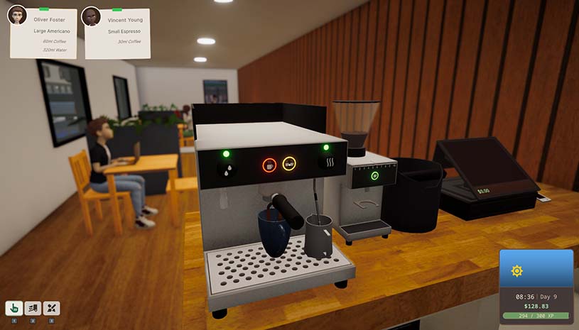 杯与吧台：咖啡店模拟器 / Cup and Counter: Coffee Shop Simulator 游戏截图 b0d9acc7a13753557da1196505e89ed1