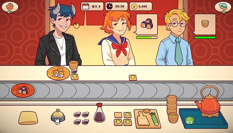 美味回转寿司店模拟器 / Ugoku Sushi Bar 游戏截图 1bb3eeb6098b262d697d7d9b8b30dfda