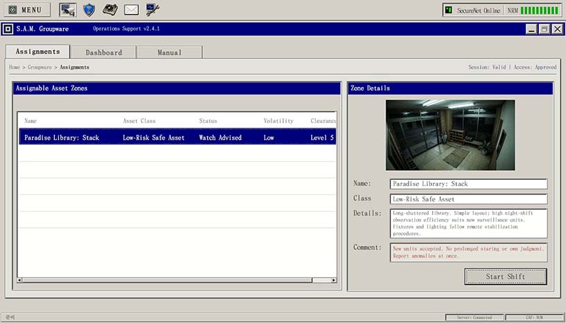 封存资产管理局 / S.A.M. - Stasis Asset Management 游戏截图 cca0b26e83851af864f384f329a0a6ca