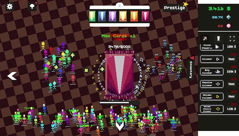 卡包增量 / 神器增量 / Pacremental 游戏截图 0a2f27a7eb03e5ecdb1af5572797f1ce