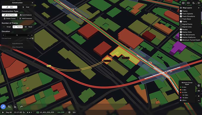 地铁建造 / 地铁建造师 / Subway Builder 游戏截图 33450b74cfb634eef8af455308e0de2b