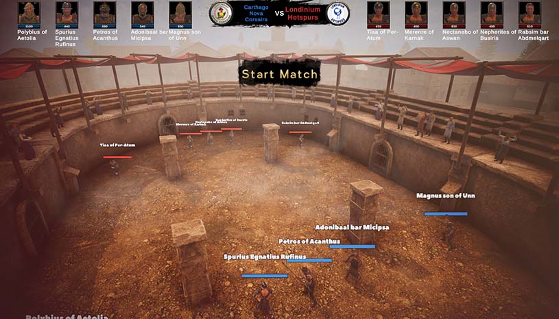 伟大角斗士学院:角斗士管理模拟器 / Ludus Magnatus: Gladiator Manager Simulator 游戏截图 48161e2872263d7e61b06724a2de1006