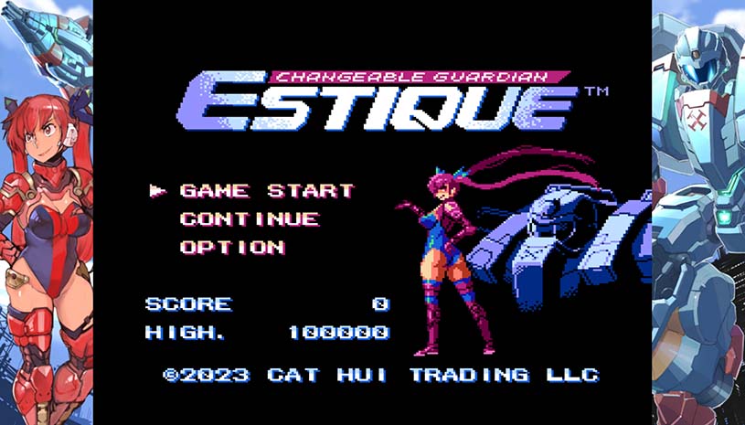 超翼战骑艾斯提克 / Changeable Guardian ESTIQUE 游戏截图 1694f054d376f90112334a22ba2defe1