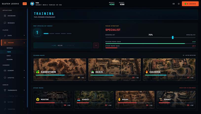 绝杀传奇:FPS生涯模拟器 / Clutch Legend: FPS Career Simulator 游戏截图 6966c5297af363244930dd6c6d5bcbca