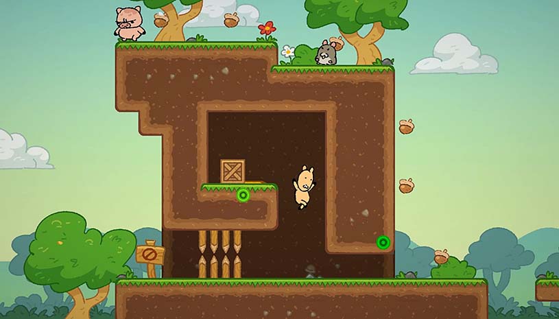 疯狂!迪尔与芒克的大冒险 / Wacky! Deer & Munk Adventure 游戏截图 95ab7c3359c44f97edac8a09031e9e4a