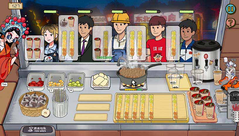 国潮烤冷面传奇 / Chinese Street Food Legend 游戏截图 6c14516017163a38b3465b8cc48d637d