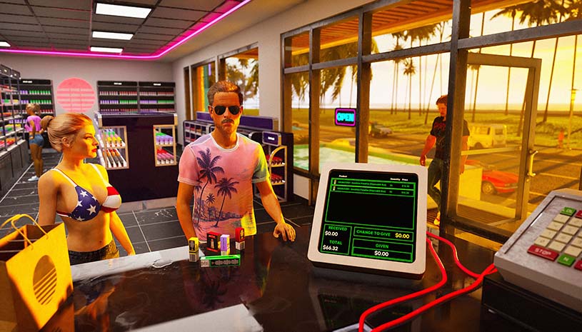 电子烟店:迈阿密 / Vape Store Miami 游戏截图 2002077be1223c3bd70b3e8872054076