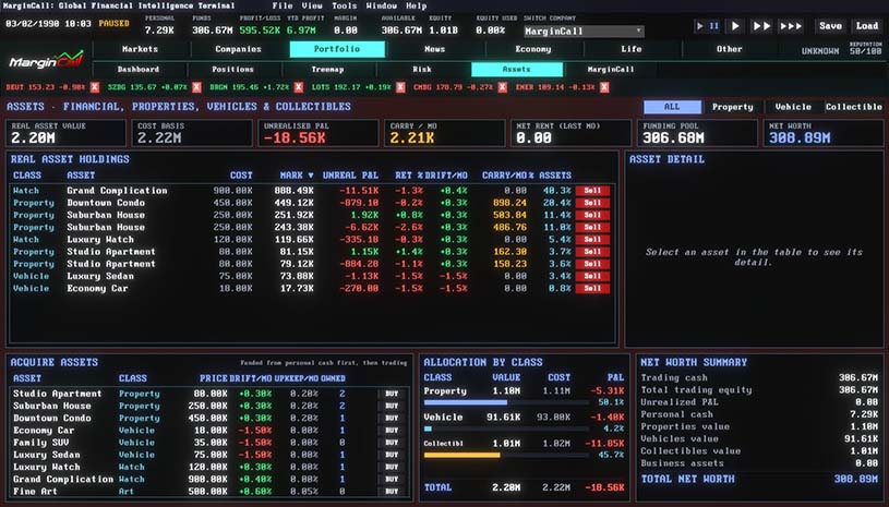全球金融情报终端 / 追缴保证金 / MarginCall 游戏截图 8ece093cc90a6502ac9ba6a1a3b08300
