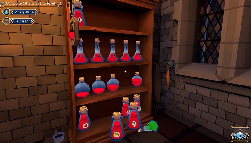 猫咪又把药水打翻了 / Shelve the Potions! 游戏截图 eda656e6722f79c35d5395ddc88db315