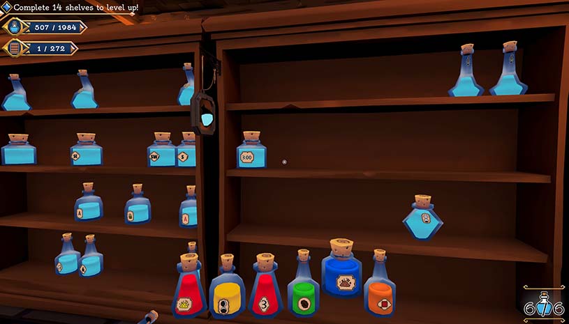 猫咪又把药水打翻了 / Shelve the Potions! 游戏截图 349e91a63547c266de99716732400ced