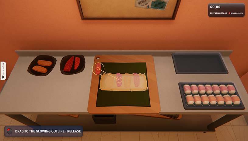 夜间寿司卷：温馨便利店 / Night Rolls Cozy Store 游戏截图 d88c2840cf30474fa4360d5ecd01481a