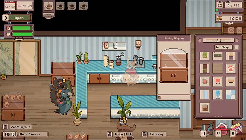 Tailside:治愈咖啡馆 / Tailside: Cozy Cafe Sim 游戏截图 8361ae88cf3fc1266ff537cffd14e9ff
