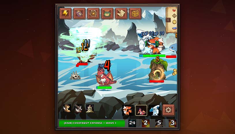 迷你兽：放置战术 / Minimon: Tiny Idle Tactics 游戏截图 4014d0de4d538043a7bb6930befca9fb