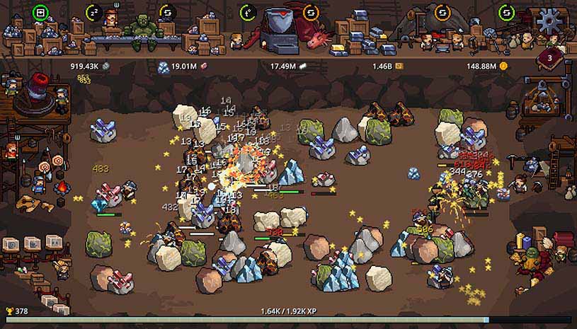 幻想矿工：深渊挂机 / Fantasy Miner: Idle Depths 游戏截图 2bd8ec4138b94543d1d422834ec5d870