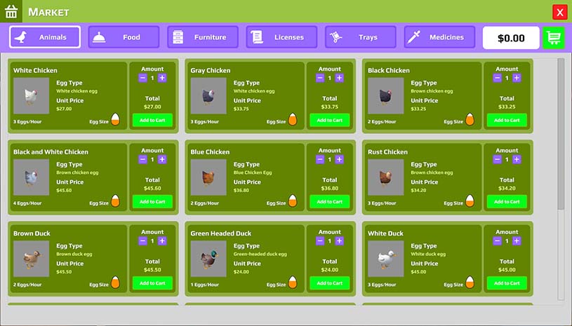 农场捡鸡蛋模拟器 / Eggstreme Farming 游戏截图 41f6b08a694fd10503fb9c389c8a21f0