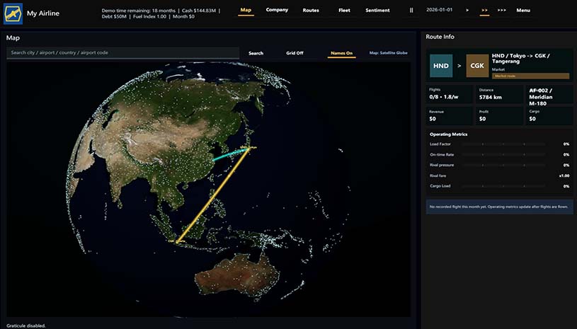 航空创始人 / Airline Founder 游戏截图 8da30f9c83607072aa5c66749f1f601a