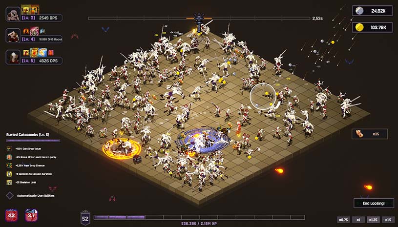刷爆地下城 / Bones and Coins 游戏截图 c6b6ea84a61cf4dff3a98b3446e50327